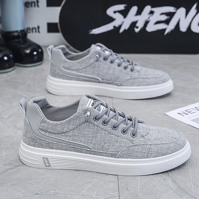 New Breathable Trendy Canvas Walking Shoes 2025