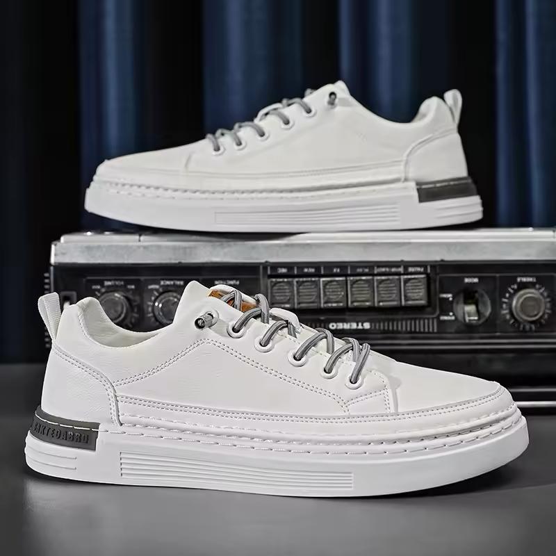 2025 New Breathable Shoes All Match Platform Sneakers Shoes Men's Casual Board Shoes
